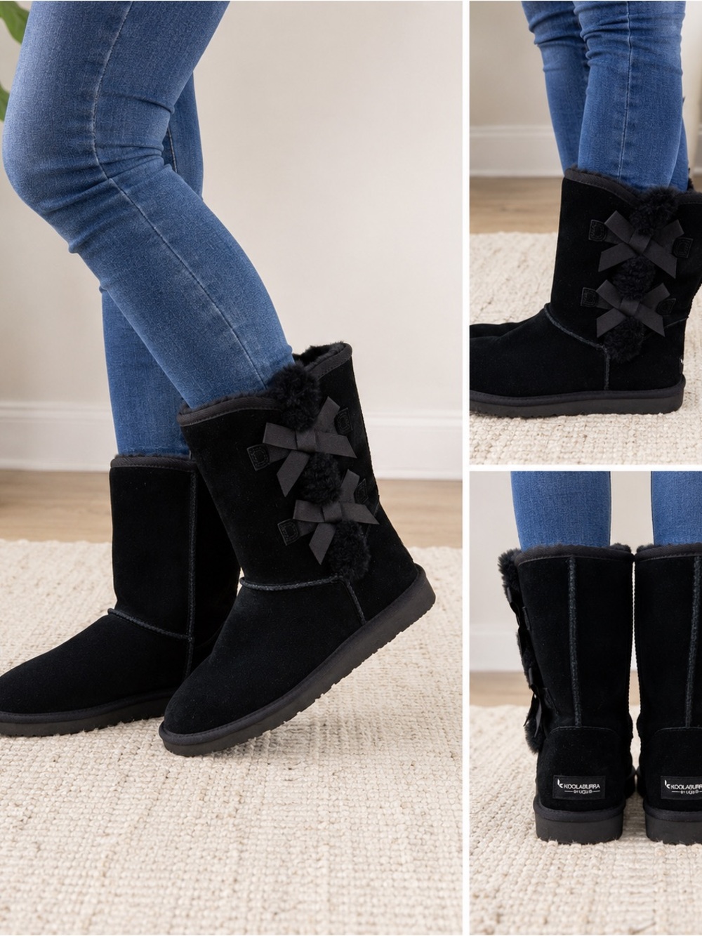 Koolabura by Ugg Women’s Black Size 10 Victoria Short Boot
